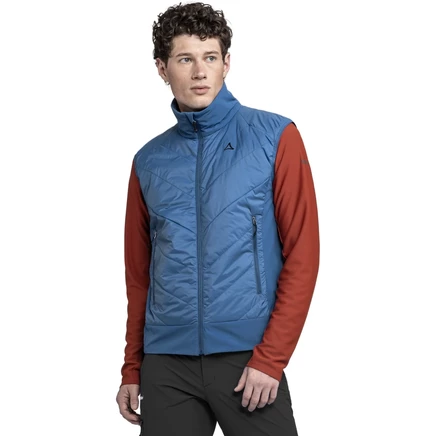 Мужской жилет Schöffel Style Blaueis Hybrid - васильковый 0840 синий