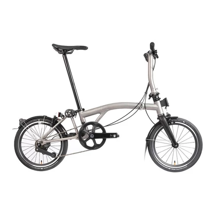 Складной велосипед Brompton T Line Urban 4‑скор., 16″, metallic