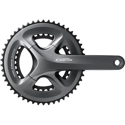 Шатунный вал Shimano Claris FC-R2000 50/34 - без крепления - 2x8-ступенчатый - серый grey