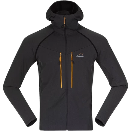 Мужская куртка Bergans MountainLine Wooltech, черно-серая