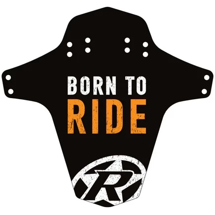 Брызговик Reverse Components Born to Ride, оранжевый
