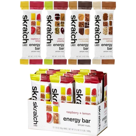 Энергетический батончик Skratch Labs Sport Fuel - Углеводный батончик - 12х50 г