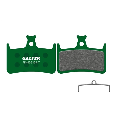 Тормозные колодки Galfer G1554T FD465, зеленые