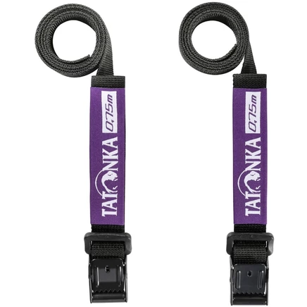 Стяжные ремни Tatonka Easy Strap 18 мм 75 см, пара, фиолетовые