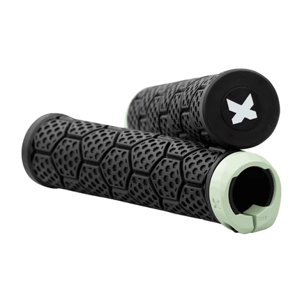 Грипсы Sixpack Racing D-Trix PA, 33 мм, зеленые
