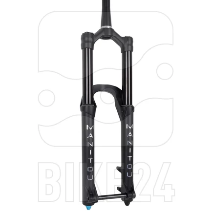 Вилка Manitou Mezzer Expert 27,5 дюйма - 170 мм - Коническая - со смещением 37 мм - 15x110 мм, черная