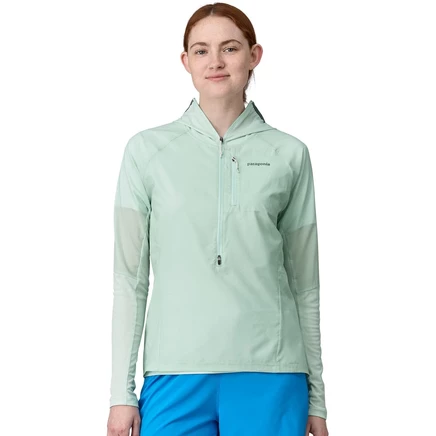 Женский пуловер Patagonia Airshed Pro - Тонкий зеленый