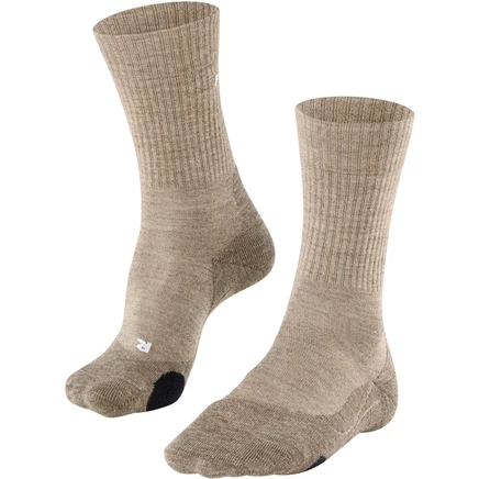 Мужские треккинговые носки Falke TK2 Explore Wool, бежевые