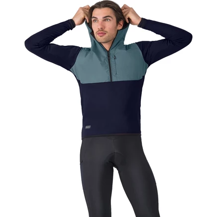 Мужское худи Castelli Unltd Roam, синее