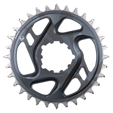Кольцо цепи SRAM GX Eagle - Прямое крепление | X-SYNC 2 | 12-ступенчатое | C1 - Смещение 6 мм | Лунно-серый