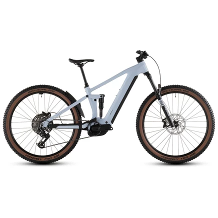 Горный электровелосипед CUBE Stereo Hybrid ONE44 EX 800, 27.5″, голубой