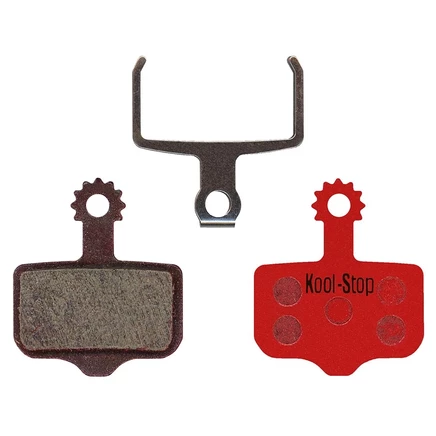 Колодки дисковых тормозов Kool Stop - органические - Avid Elixir / SRAM XX / XO / DB - KS-D296 красные