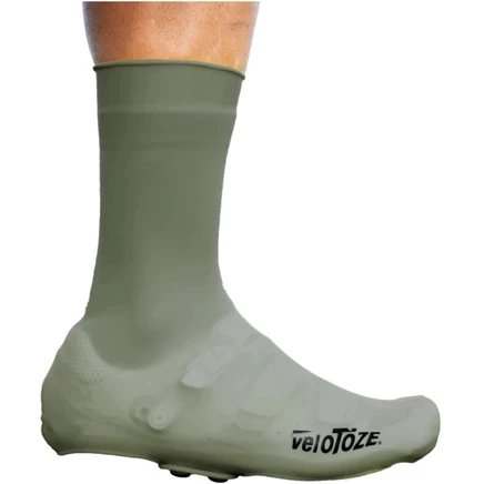 Чехлы для велоботинок VeloToze Silicone Tall, оливковые