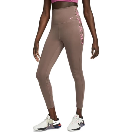 Женские легинсы Nike One Dri-FIT 7/8, коричневые
