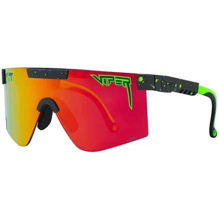 Унисекс очки Pit Viper The Original 2.0 Wide, черно-зеленые