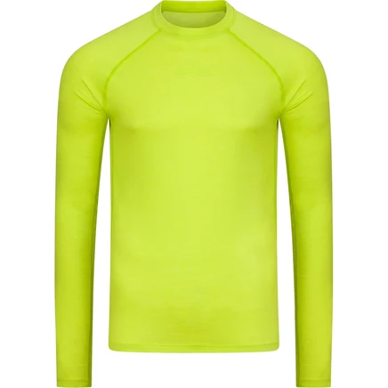 Мужской лонгслив CEP Core Run Merino, лаймовый