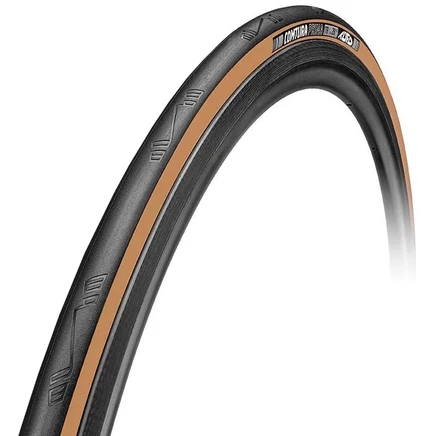 Покрышка Tufo Comtura Prima TR 32-622, черно-коричневая