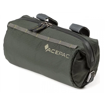 Сумка на руль Acepac Barrel MKIII - 2 л - серая