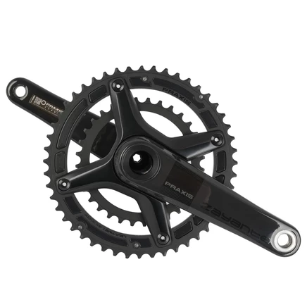 Шатун Praxis Works Zayante Carbon M30 50/34T, черный