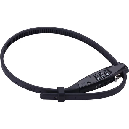 Тросовый замок BBB Zip-Ty BBL-57 45 см, черный