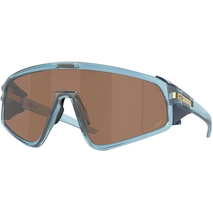 Стекла с защелками Oakley - Trans Stonewash/Prizm Tungsten - OO9404-0835 синие, прозрачные