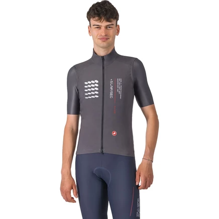 Мужской веложилет Castelli Espresso R-A/D, серый