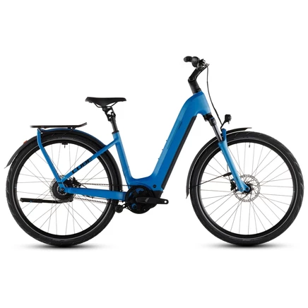 Электровелосипед Cube Kathmandu Comfort Pro 800, сине-черный