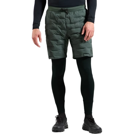 Мужские шорты Odlo Zeroweight Insulator, зеленые