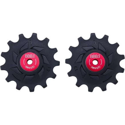 Ролики BBB Rollerboys Ceramic BDP-19, черно-красные