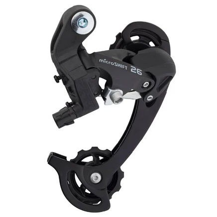 Переключатель Microshift RD-M26L, 2/3x7/8, черный