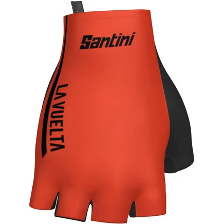 Велоперчатки Santini La Vuelta Red, красные