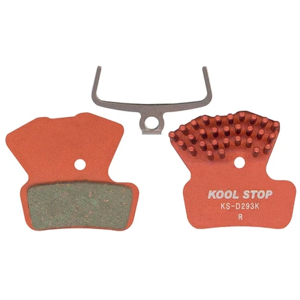 Дисковые тормозные колодки Kool Stop Aero Kool - Руководство Avid XO / Elixir / SRAM - KS-D293K оранжевого цвета