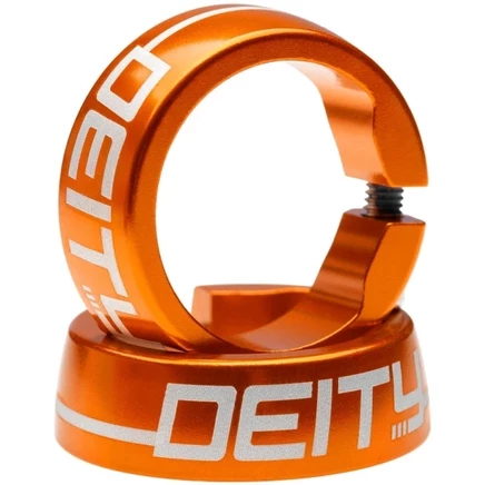 Зажимы для грипс Deity Megattack, оранжевые
