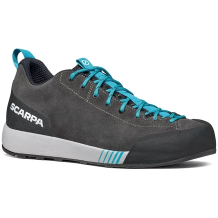 Мужские туфли для подхода Scarpa Gecko, серо-голубые
