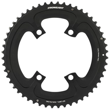 Звездочка Stronglight для Shimano FC-R8100 110BCD, чёрная