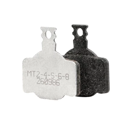 Тормозные колодки U-micro MT2-4, органические, серебристые