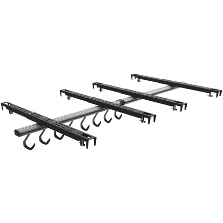 Кронштейн STASHED Rack Mount для велосипедов, 8 крючков, черный