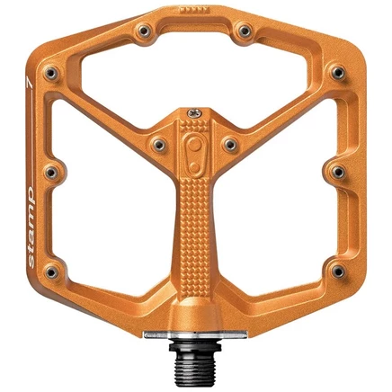 Платформенные педали Crankbrothers Stamp 7 Large, оранжевые
