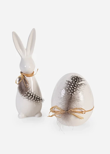 Bonprix Deko-Фигурка мужчины и женщины (2-я серия. Набор) weiß