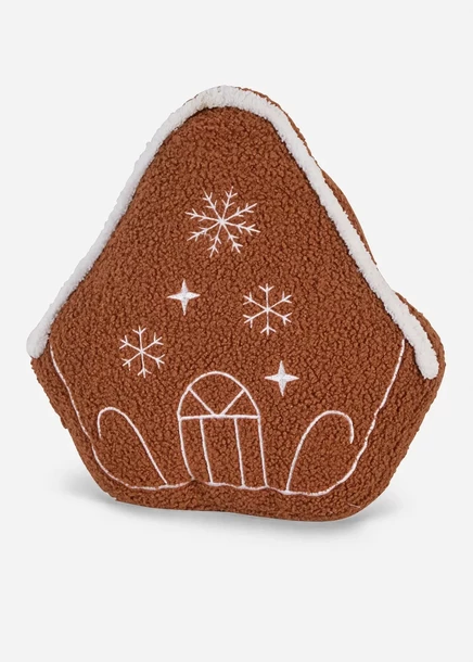 Отель Bonprix Dekokissen Lebkuchenhaus braun