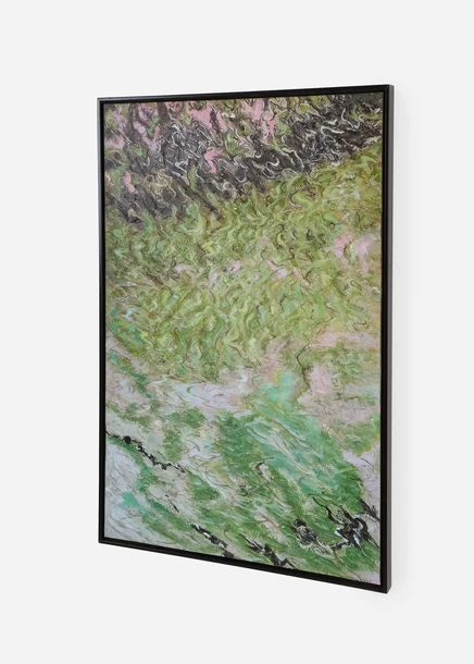 Издательство Bonprix Bild mit Struktur grün