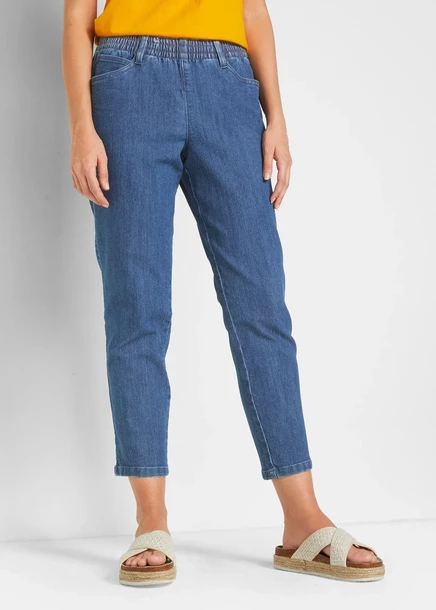 Прямые джинсы Bonprix (2 штуки в упаковке) blau denim+schwarz