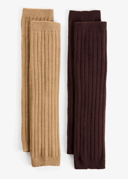 Шпатлевка Bonprix Beinstulpen (2 упаковки) hellkhaki/dunkelbraun
