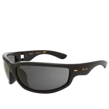Мужские очки Ray-Ban Ultra Wrap 003, черные/темно-серые