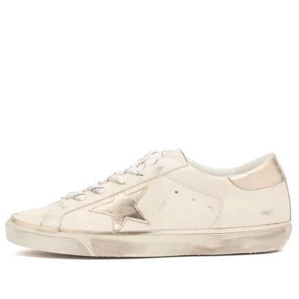 Кроссовки Golden Goose Super Star optic white & platinum