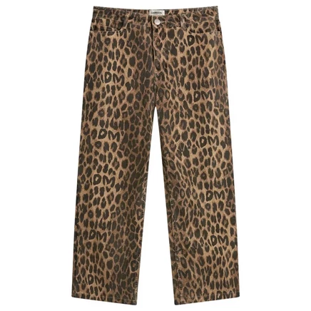 Женские брюки Damson Madder Kenny, тигровый принт