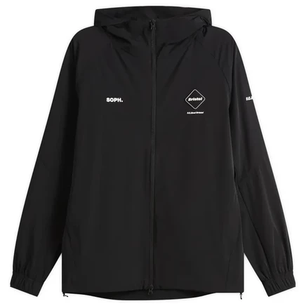 Мужская парка F.C. Real Bristol Ventilation Cordura, черная