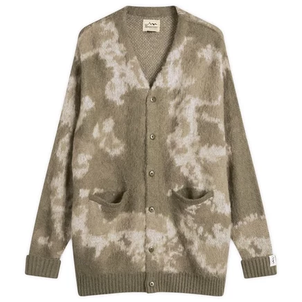 Мужской кардиган Manastash Blurry Jacquard, серый