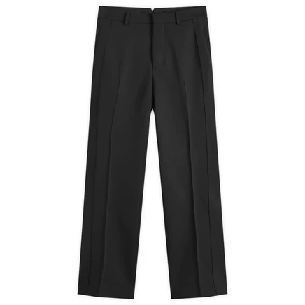 Мужские брюки AMI Paris Contrasted Straight, черные