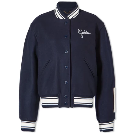 Куртка-бомбер Golden Goose с золотой звездой